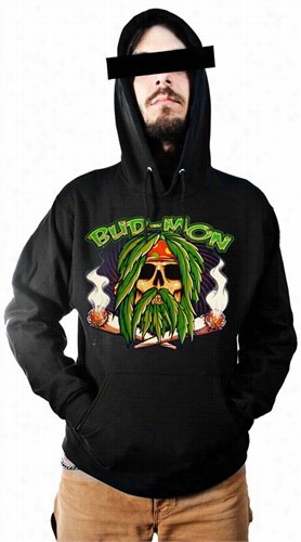 Pot Head & Stoner Sweatshirts - Bud Mon Hoodie