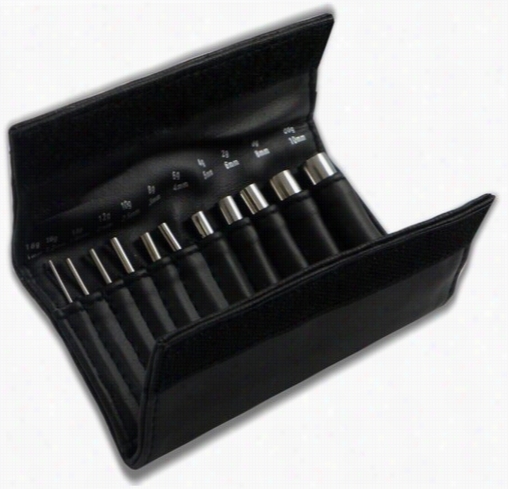 Professional Body Pierci Ng Surgical Steel Taper Kit (11 Pieces)