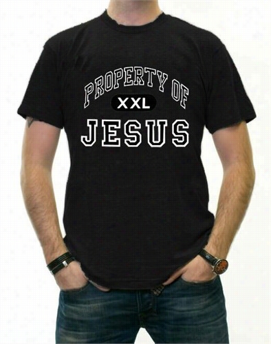 Property Of Jesus Athletic Dept. T-shirt