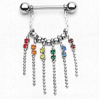 Riangow Pride Multi-chain Nipple Dangle