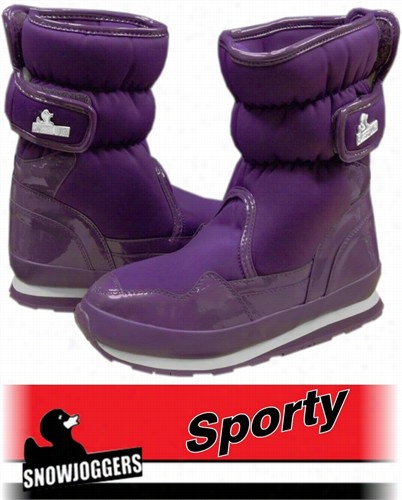 Snowjoggers - Original Rubberduck Snowjoggers (sporty Shiny Purple)