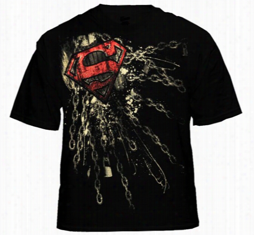 Superman &quot;shackled&quot; Men's T-shirt