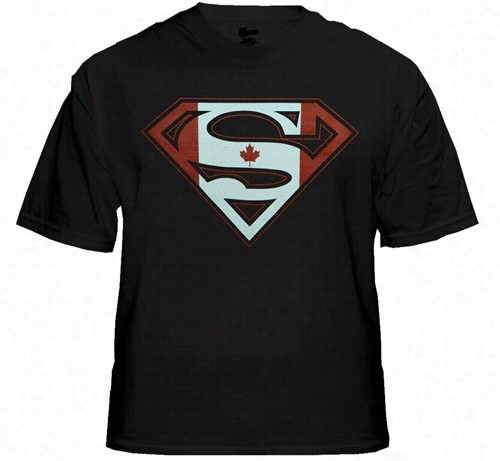 Superman Canadian Shield T-shirt