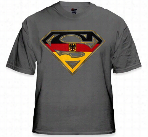 Superman German Shield T-shirt