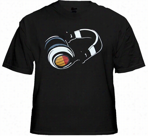 T-phones Eq Equalizer Sound Reactive T-shirt