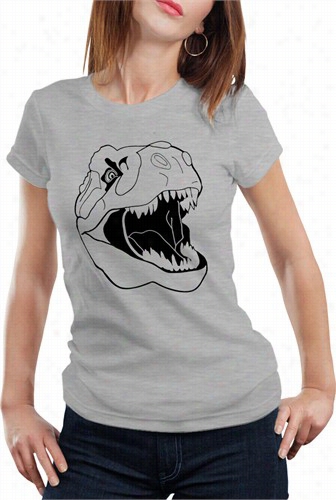 T-rex Head Girl's T-shirt