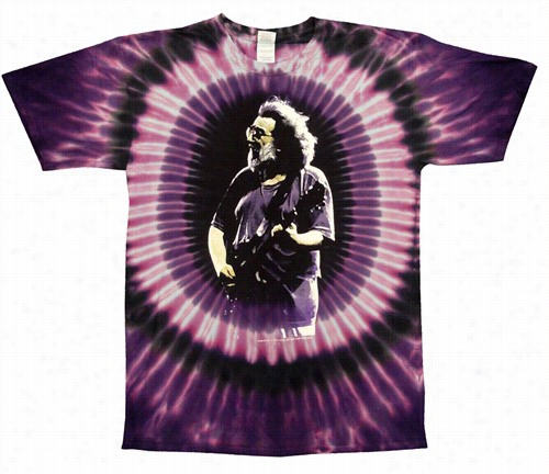 The Grateful Dead Jerry Garcia Franklin's Tower - Four Winds Tiedye Mes T-shirt