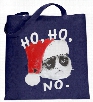 Ho Ho No Angry Cat Tote Bag