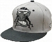 Snapbacks - Booton Angry Man Grey Snapback Hat