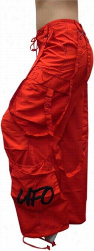 Ufo Girly Extreme &quot;floppy&quot; Dance Pants  (red)