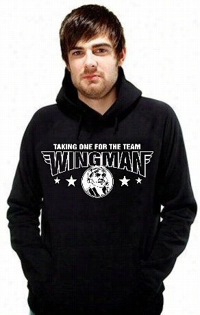 Wingman Taking  One For The Team Hoodie