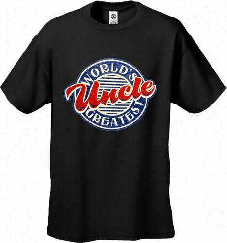 Worlds' Greatest Uncle Vintage  Men's T-shirt