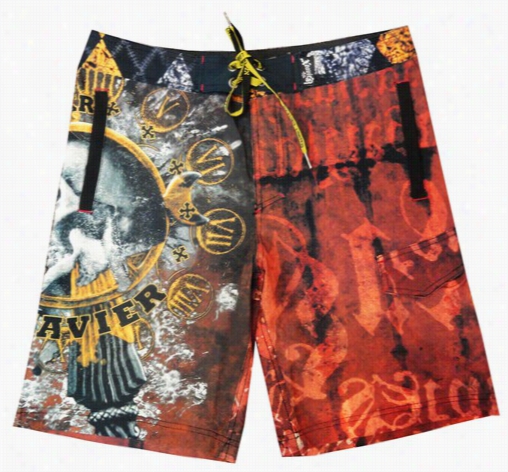 Xzavier &quot;death Skull&quor; Board Shorts