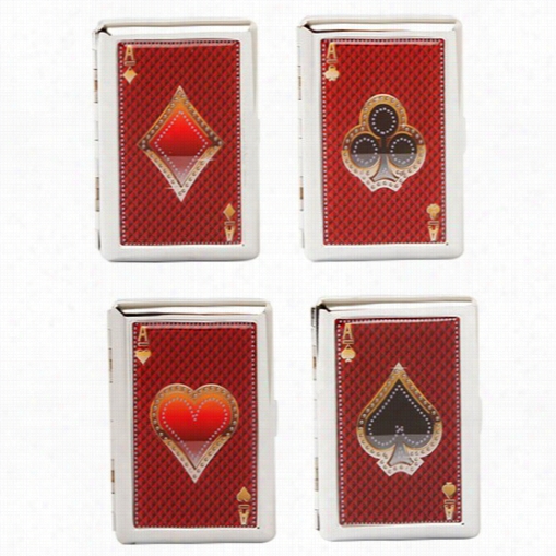 Aces Playing Cards Cigarette Covering For Regular Isze And 100's