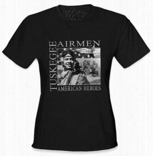 African American Heroes - Tuskegee Airmen Gir's T-shirt