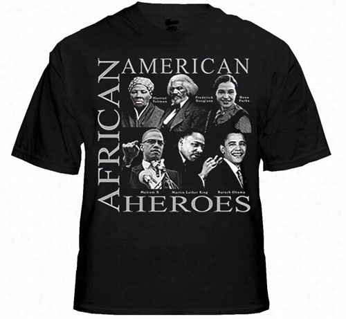 African American Visionary Heroes T-shirt