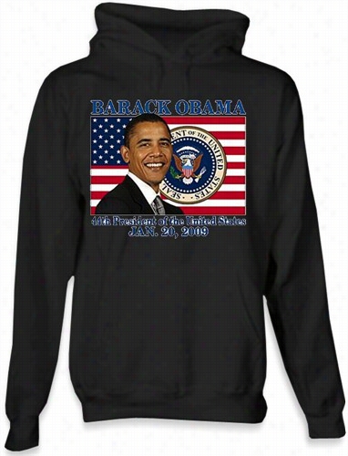 Barack Obama &quot;flag & Seal&quot; Hoodje