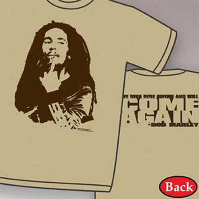 Bob Marley Come Again Mens T-shirt