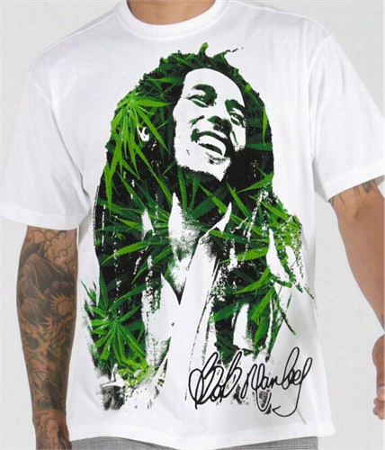 Bob Marley Leaf Dreads T-shirt