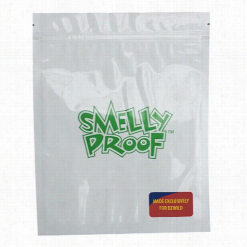 Clear Smell  Proof Bags - 100 Pack Of Medium 6 1/2&quot; X 7 1/2&quot; Clear Bags