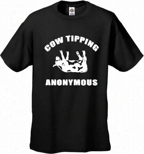 Cow Tipping Anonymous Men's T-shirt