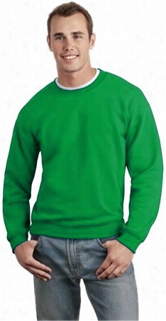 Crew Neck Sweatshirts For Men & Women - Crewneck Swetashirt (kelly Green)