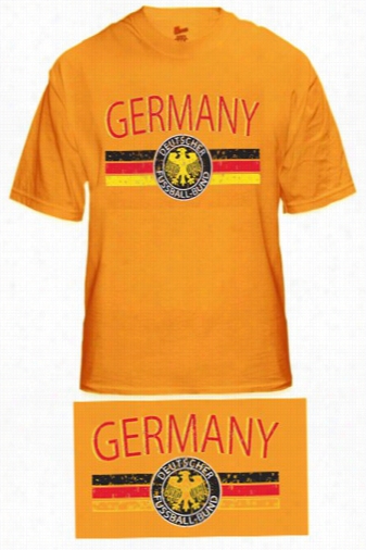 Germany Vintage Shield International Mens T-shirt