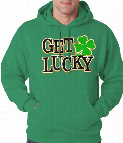 Get Lucky Irish Shamr0ck Hoodie