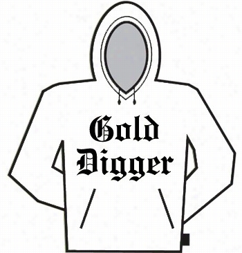 Gold Digwr Hoodie