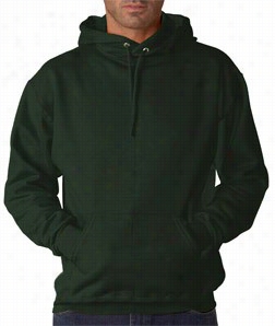 Hooded Sweatshirt ::: Unisex Pull Over Hoodie (forest Green)