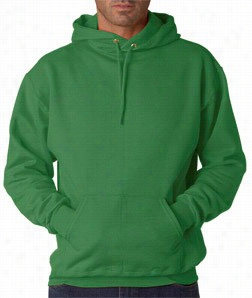 Hooded Swetshirt :: Unisex Pull Over Hooie (kelly Green)