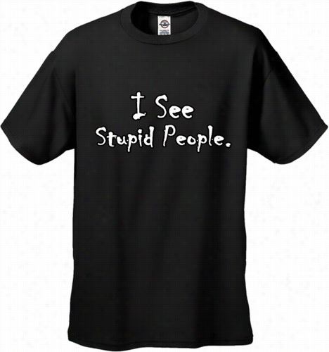 Is Eee Stupi People Men's T--shirt