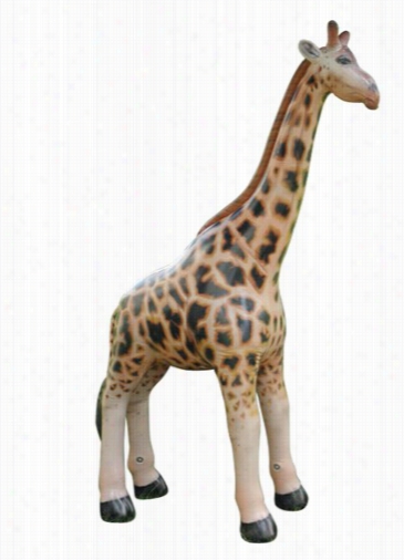 Incredibble Lifelike Inflatable Giraffe (84 Incehs Long)