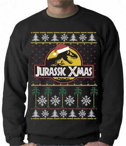 Jurassic Xmas - Ugly Christmas Sweatshirt