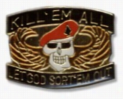 Killem All Lapel Pin