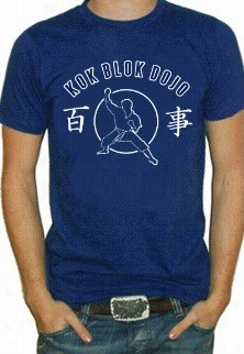 Kok Block Dojo -shirt (navy)