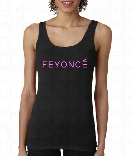 Ladies Bride To Be Feyonce Fiance Tank Top