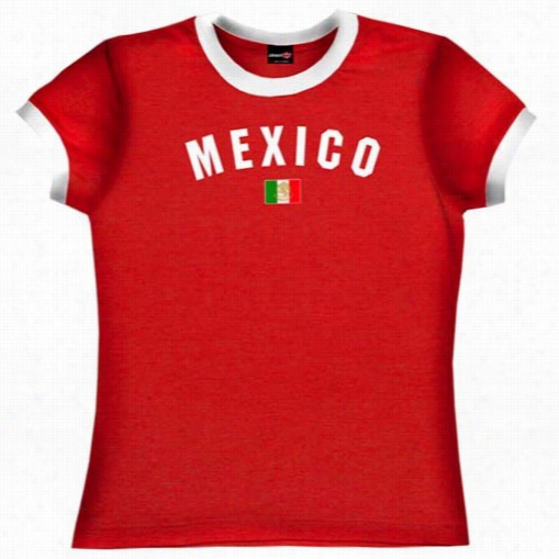 Mexico Girls Soccer T-shirt