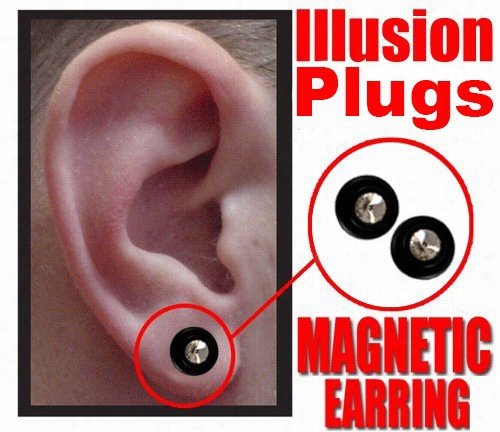 Non-piercing Magnetic Ear Plug (assorted)