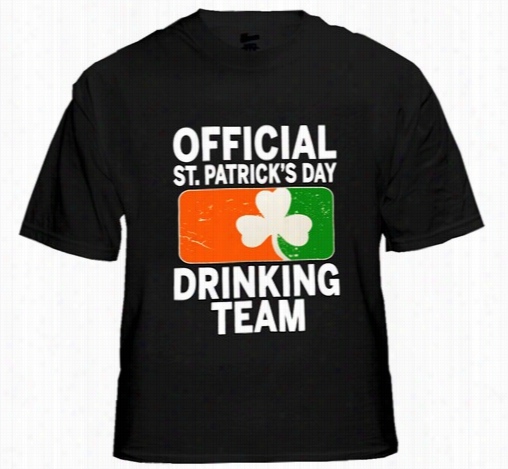 Officia L St. Patricks Ag Drinking Team Men's T-shirt