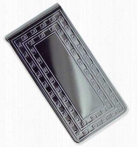 Polished Aztec Styl E Money  Clip