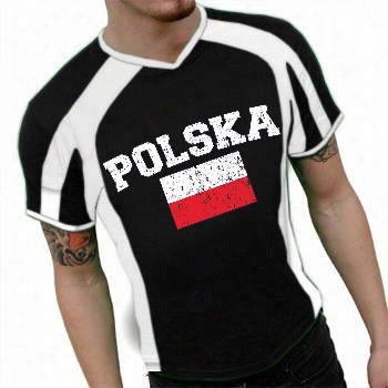 Polska Viinage Flag International Sport Tee