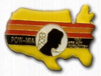 Pow America Alpel Pin