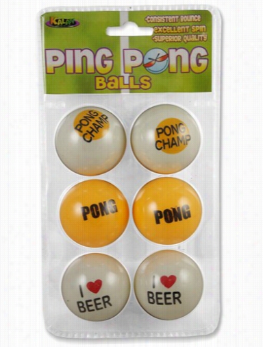 Pro Quality Beer Pong Balls