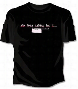 She Was Asking Conducive To It Girls T-shirt