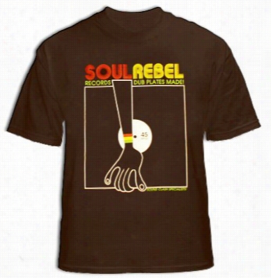 Soul Rebel Turntable T-sirt (brown)