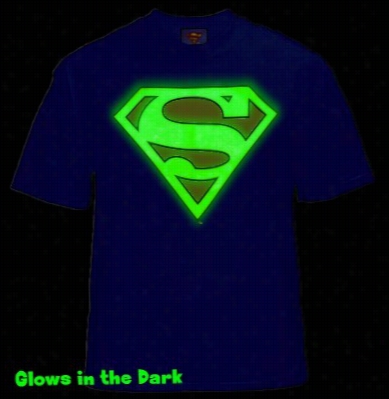 Superman Glow In The Dark Shield T-shirt