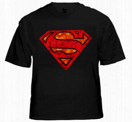 Superman Glowing Skulls Glowi N The Dark T-shirt