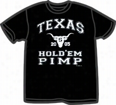 Texas Hold'em Pimp T-shirt