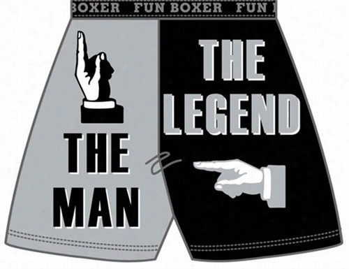 The Man The Legend Boxer Shorts